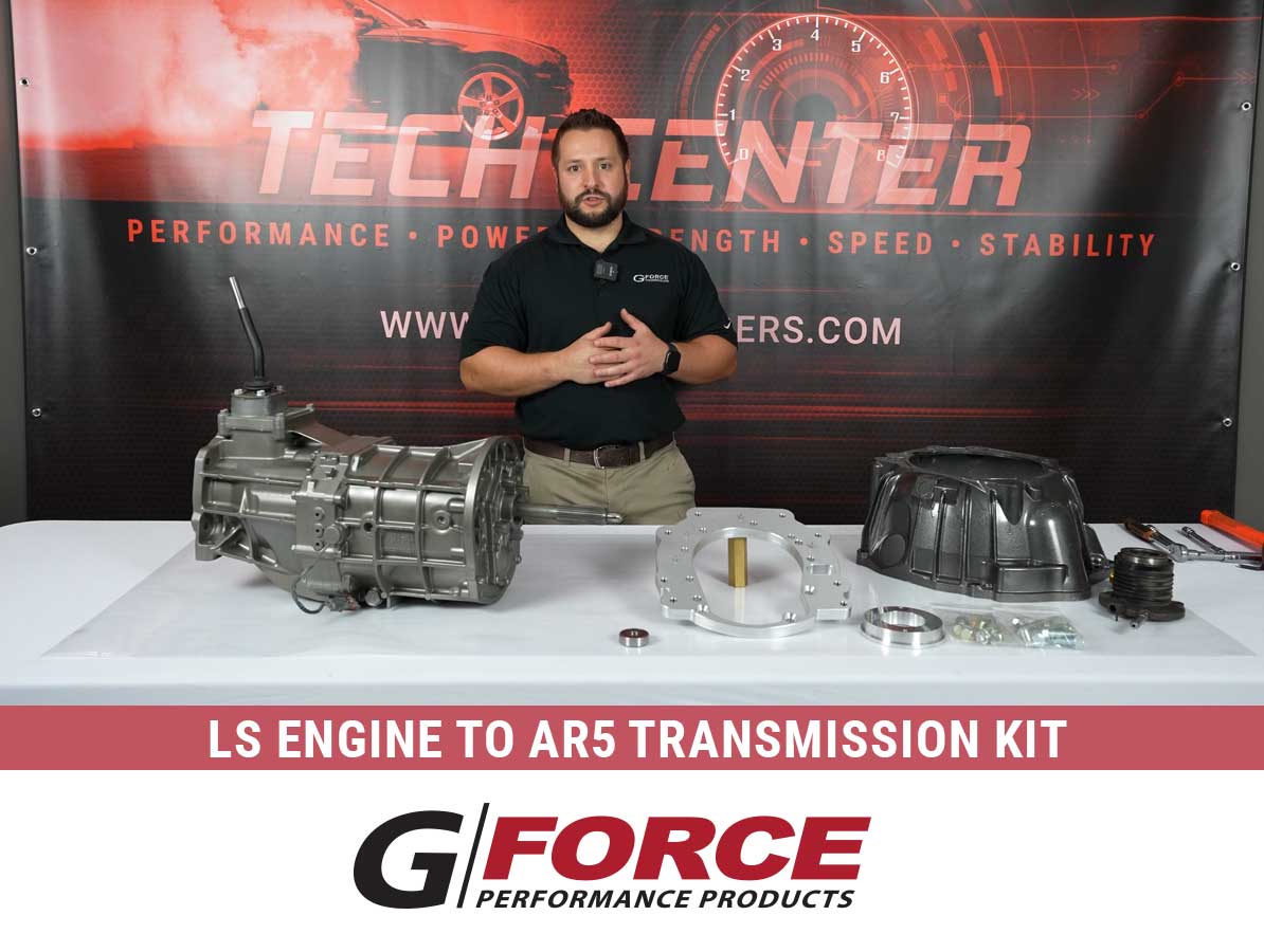 LS to AR5 Transmission Adapter Kit from G Force