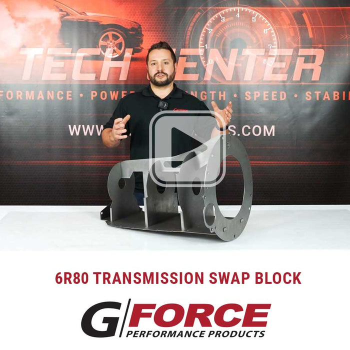 G Force 6R80 Transmission Swap Block