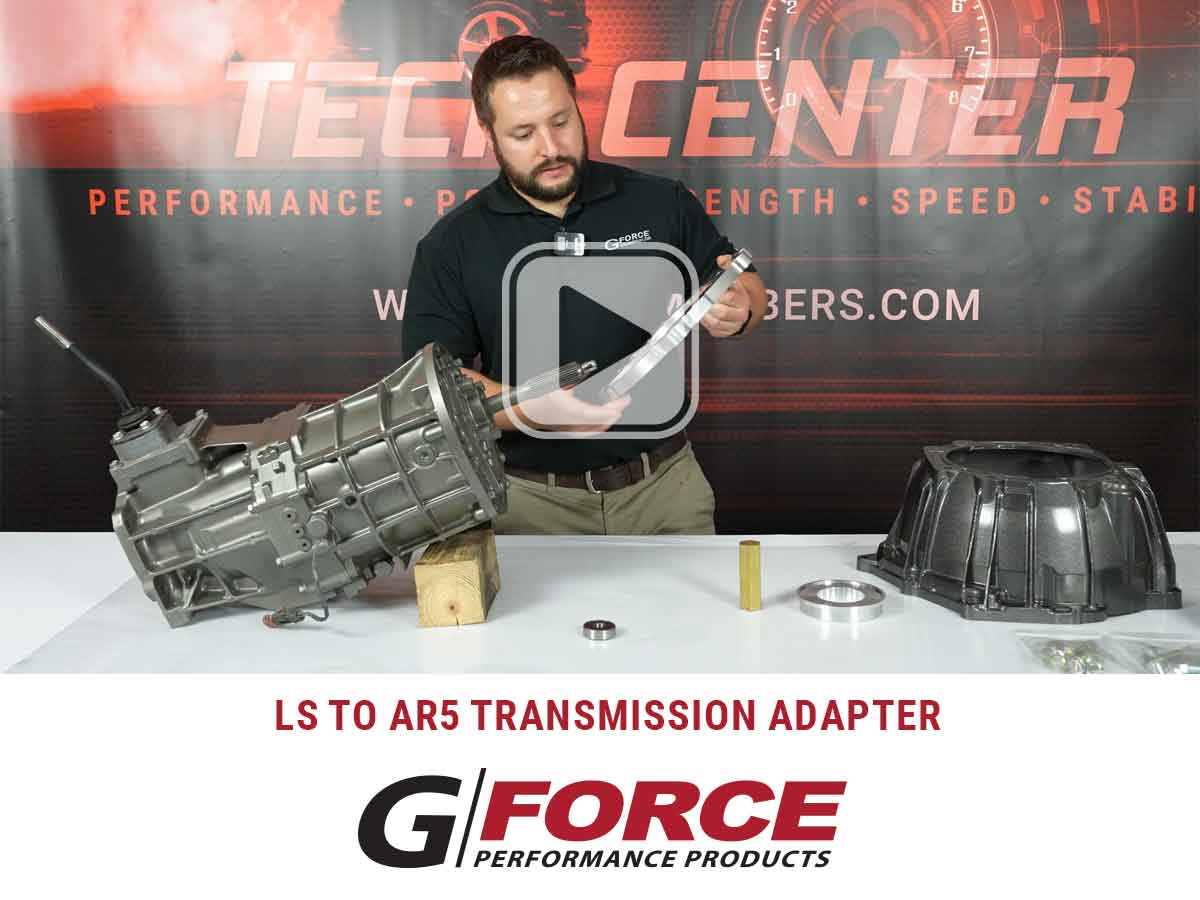 G Force LS to AR5 Transmission Adapter Assembly Tips