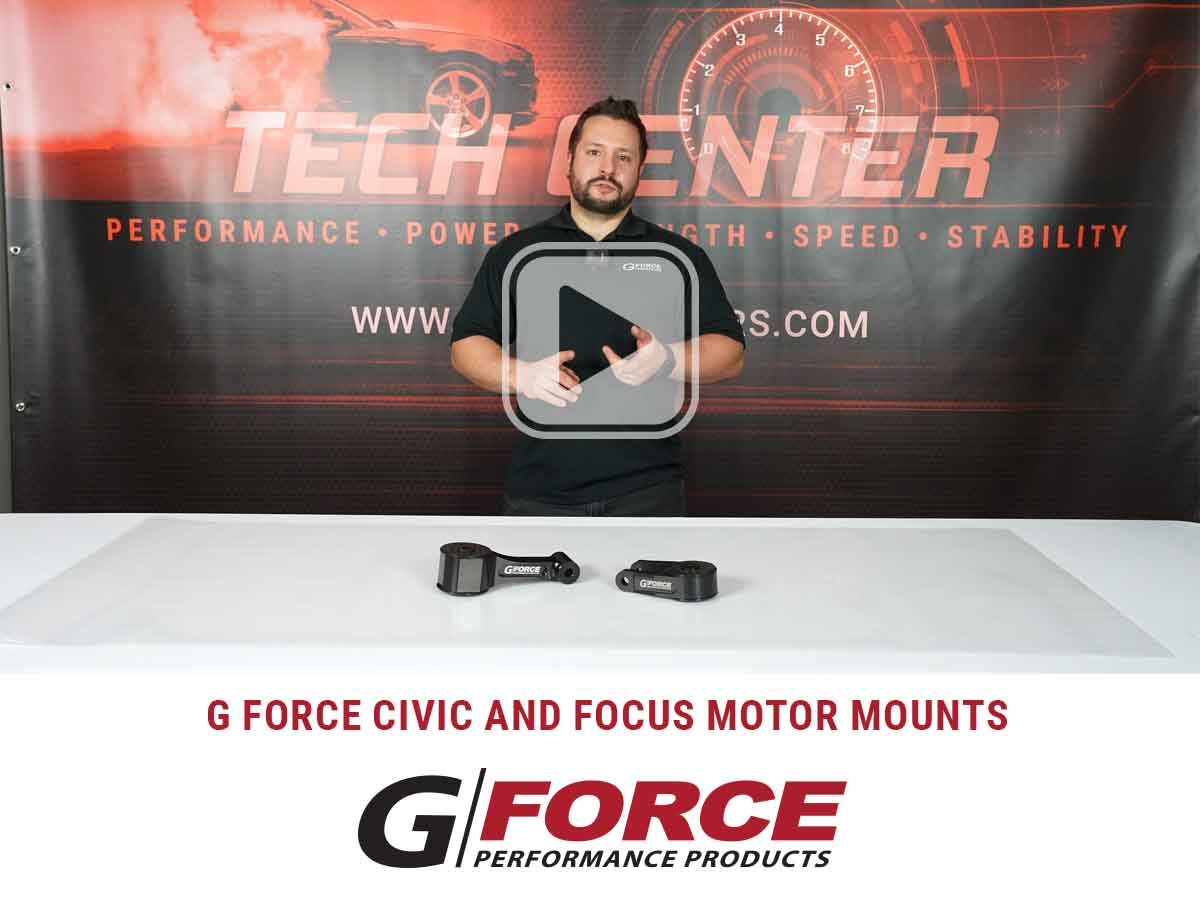 Motor Mounts for Ford Focus and Honda Civic from G Force