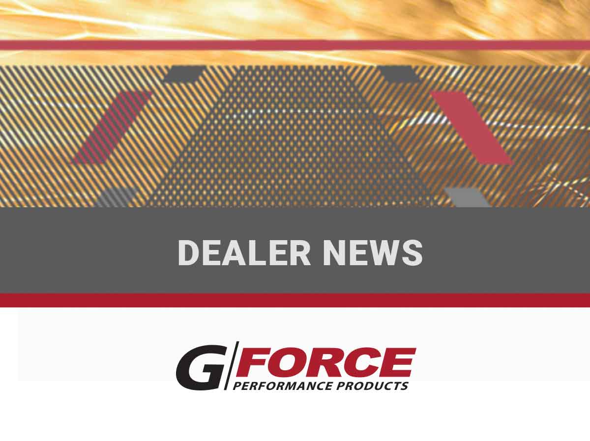 G ForceDealer News Banner with crossmember and adjustable transmission mount