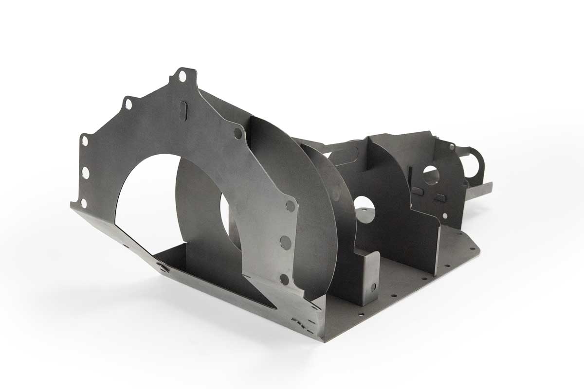 Swap Block 4L80 Transmission Mock Up | GF-MUT-4L80 side view bellhousing